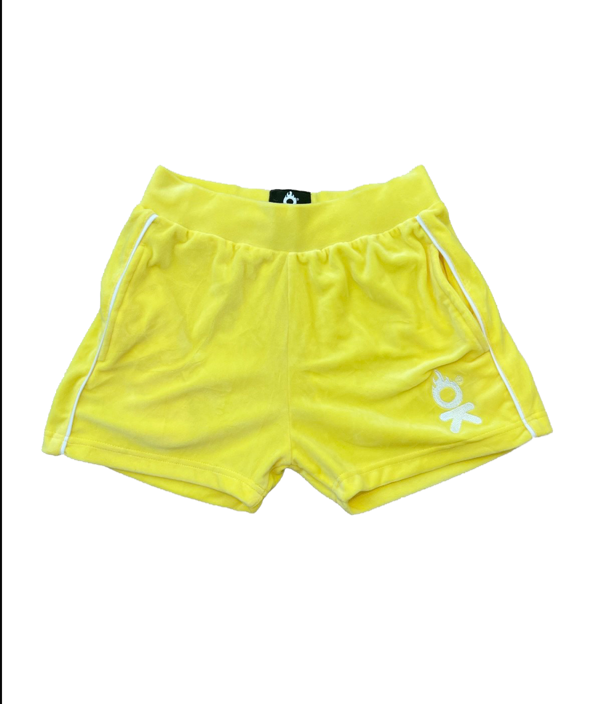 Yellow Women Velour Set
