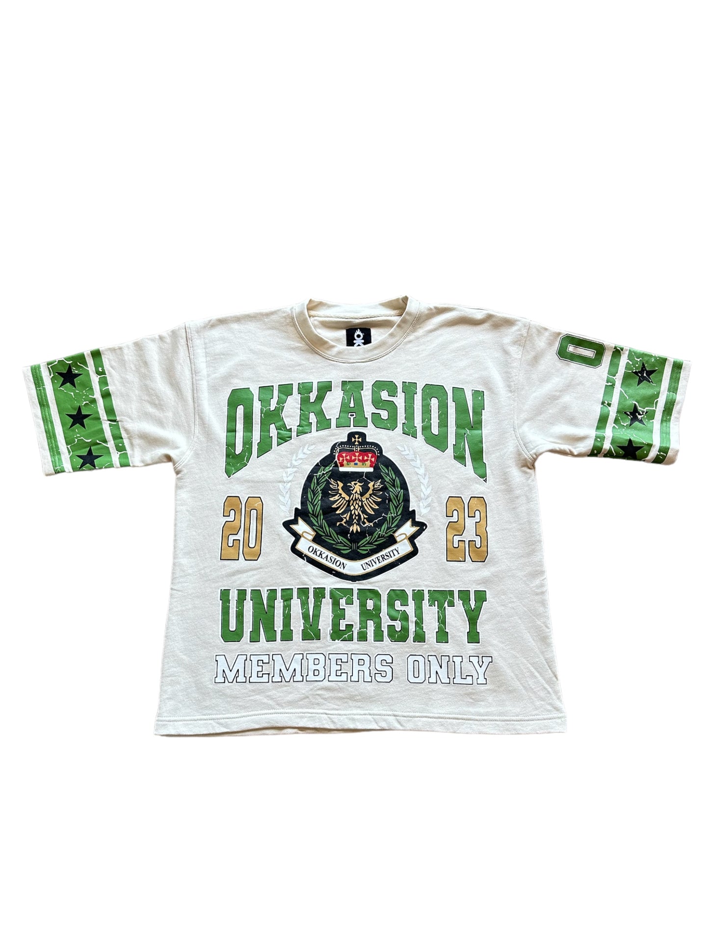 University Tee(Cream)