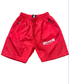 Red Windbreaker Shorts